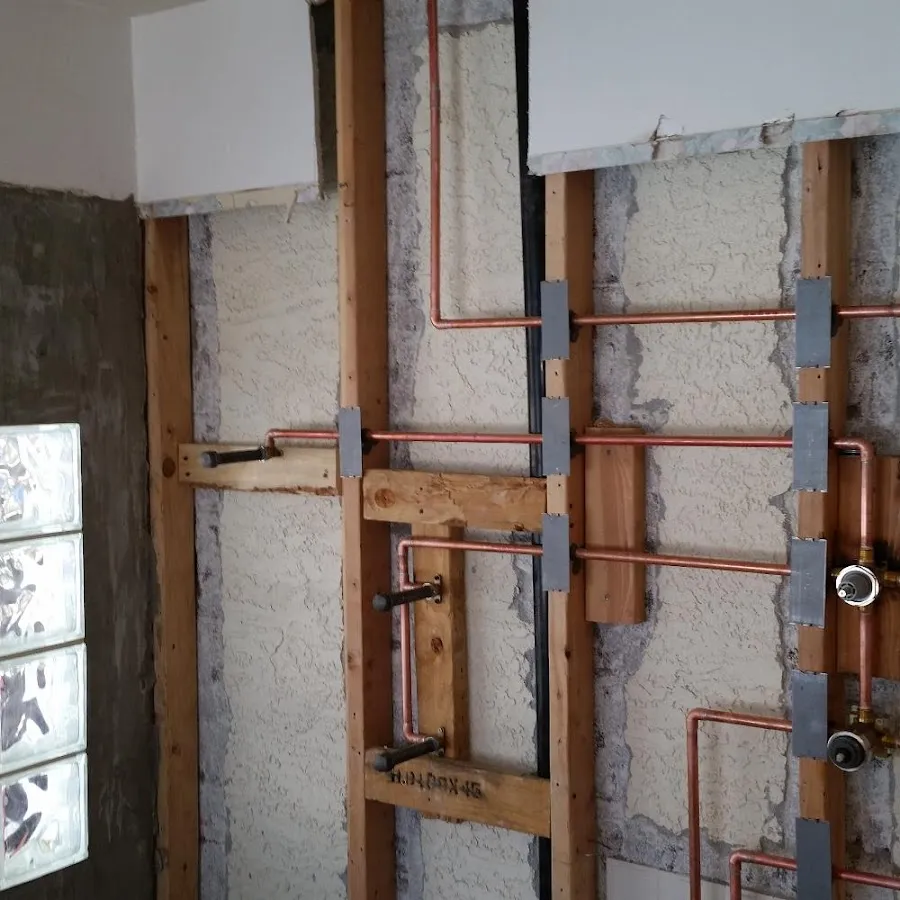 Copper pipe installation for Burst Pipe Repair in Honeygo
